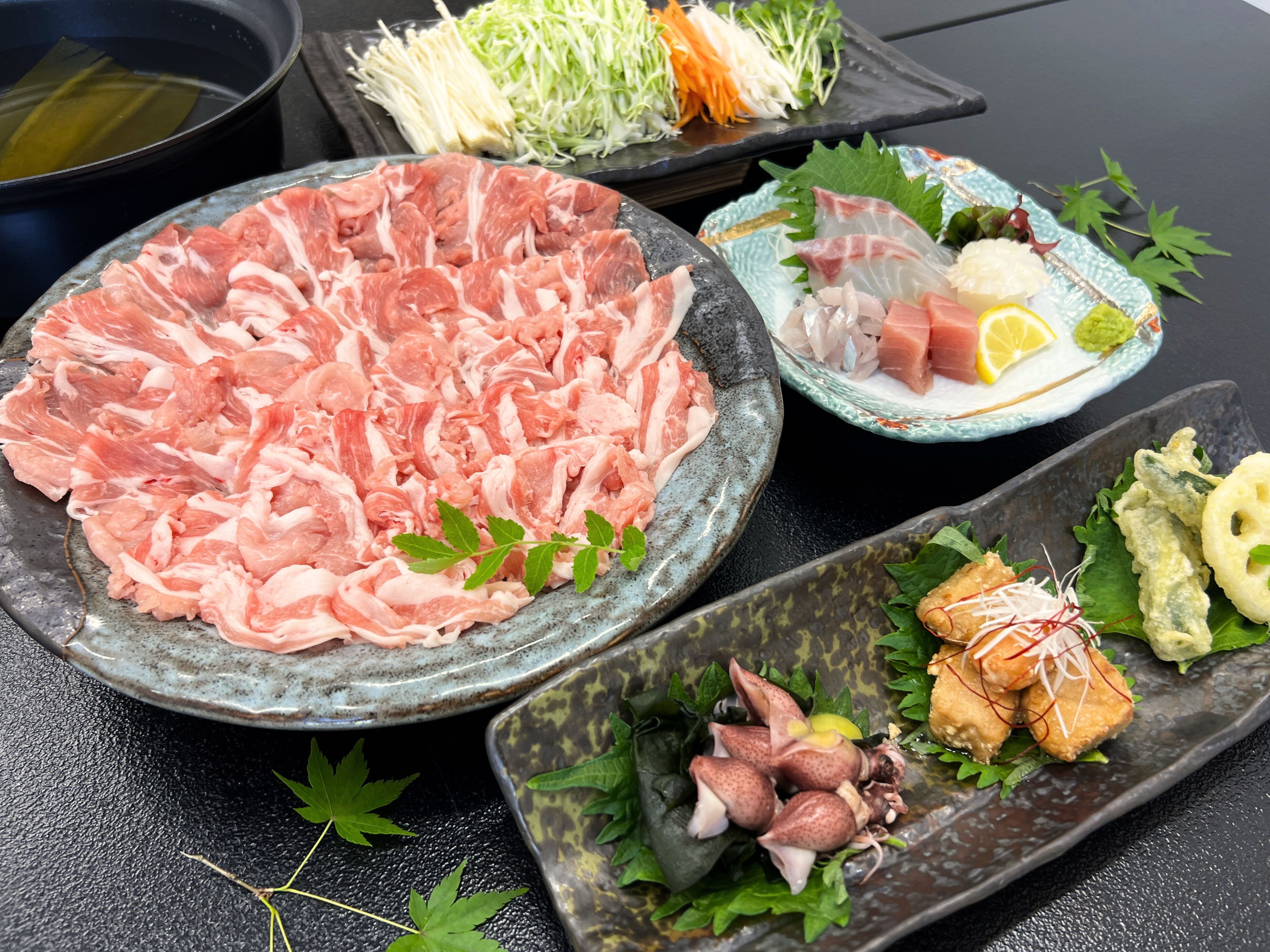 豚しゃぶコースの画像