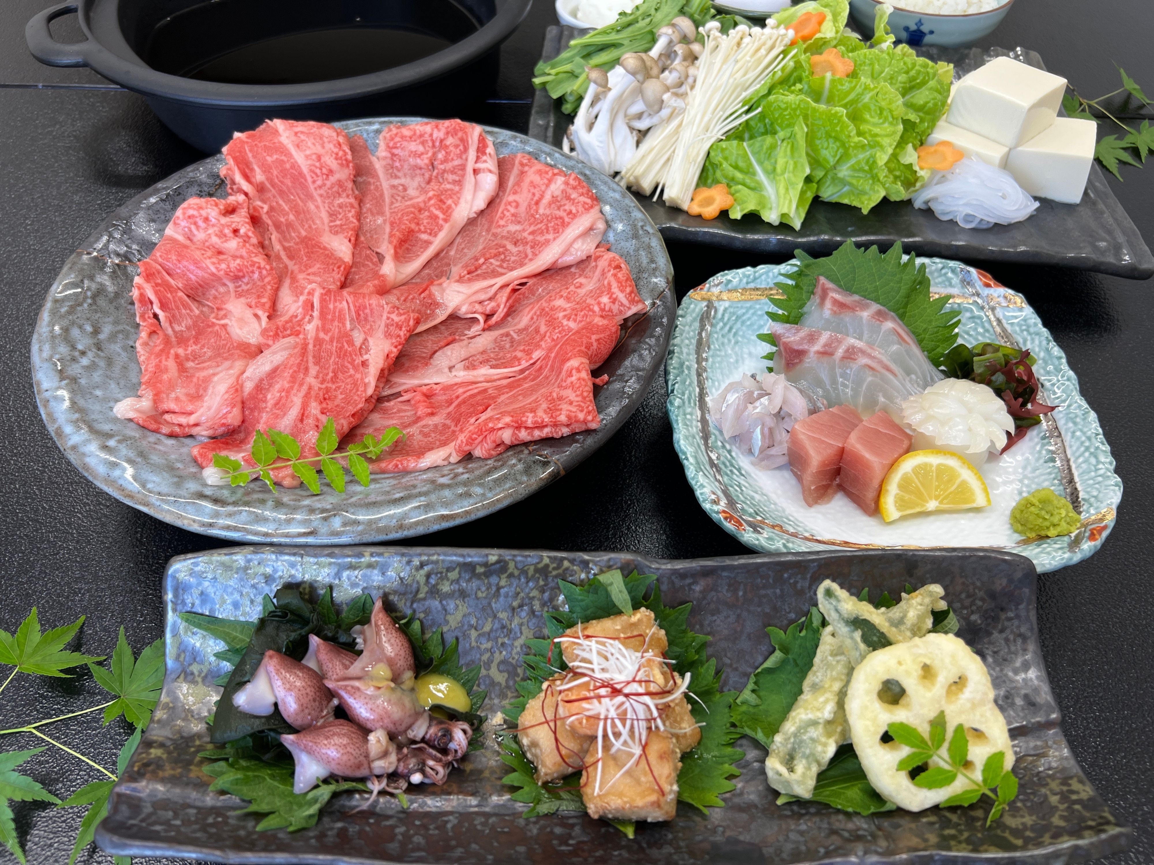 すきやきコースの画像